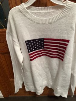 American Flag Sweater