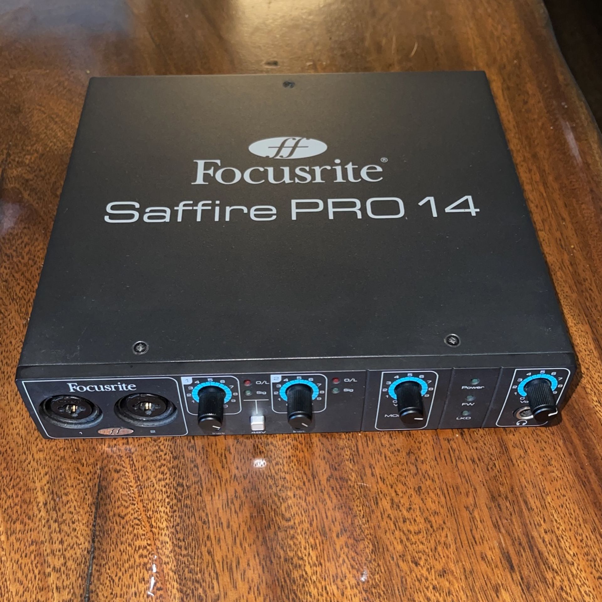 FOCUSRITE - SAFFIRE PRO 14 - NEW CONDITION