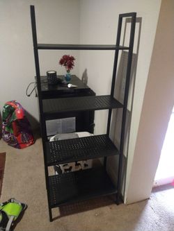 Metal Ladder shelf
