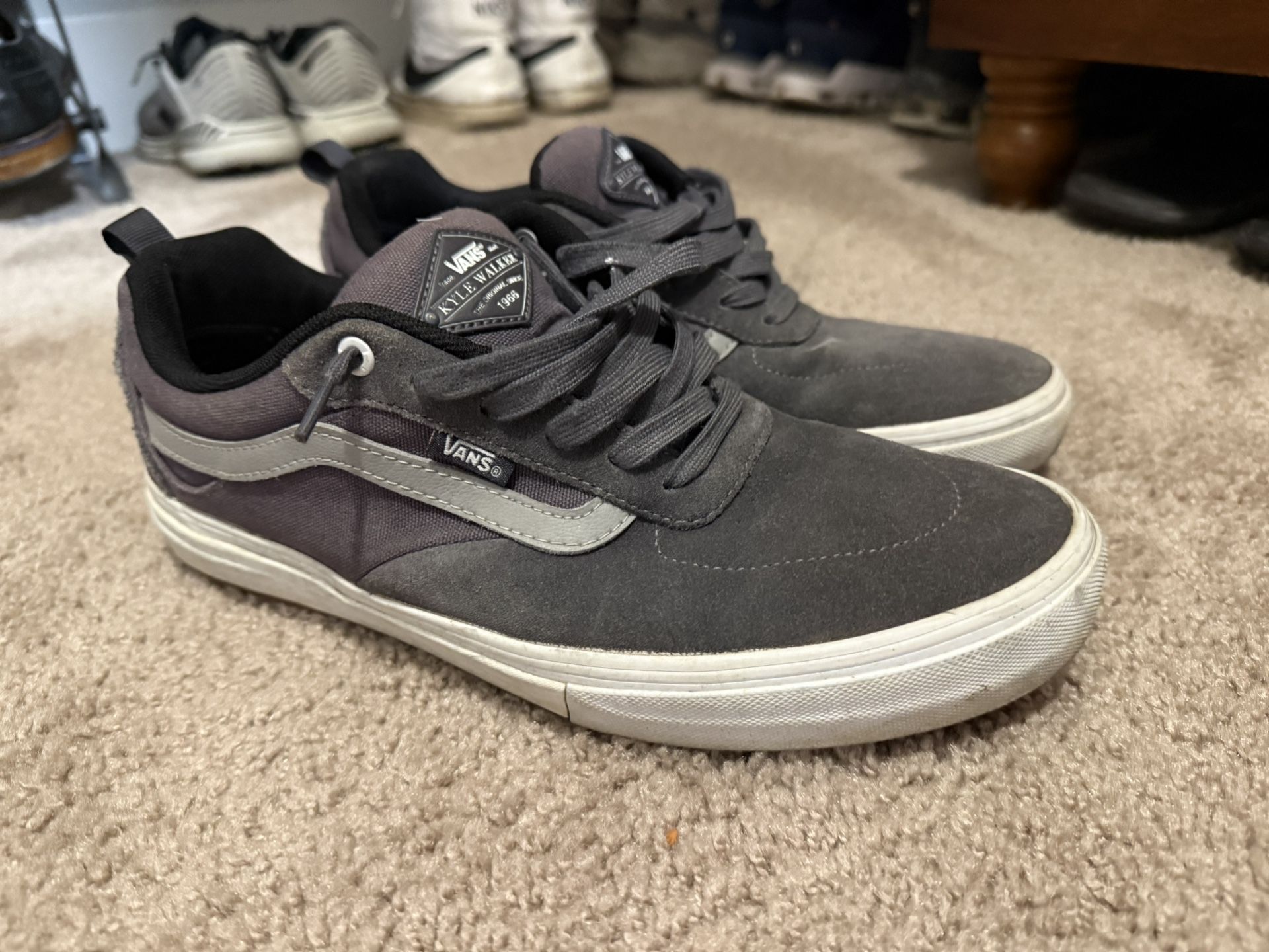 Gray Paul Walker Vans - 11.5
