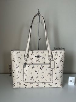 Coach Station Tote With Star Printed 