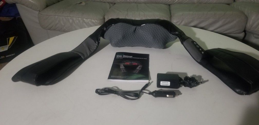 Nekteck neck & back massager with heat