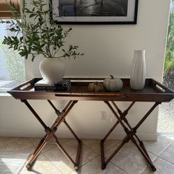 Wood Table Console