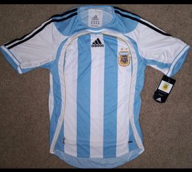 2005-07 Adidas ARGENTINA soccer jersey