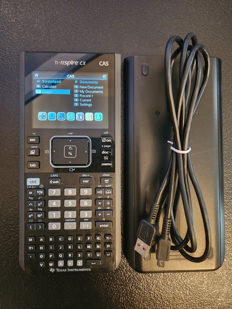 Ti Nspire CX CAS Color Graphing Calculator