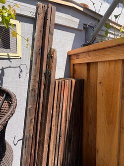 FREE: Reclaimed Wood / Old Fence Boards
