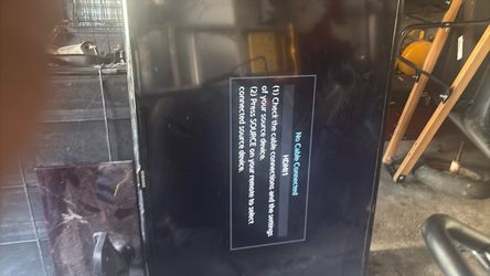 46 inch Sampson flat TV smart TV come good remote $75 come with remote