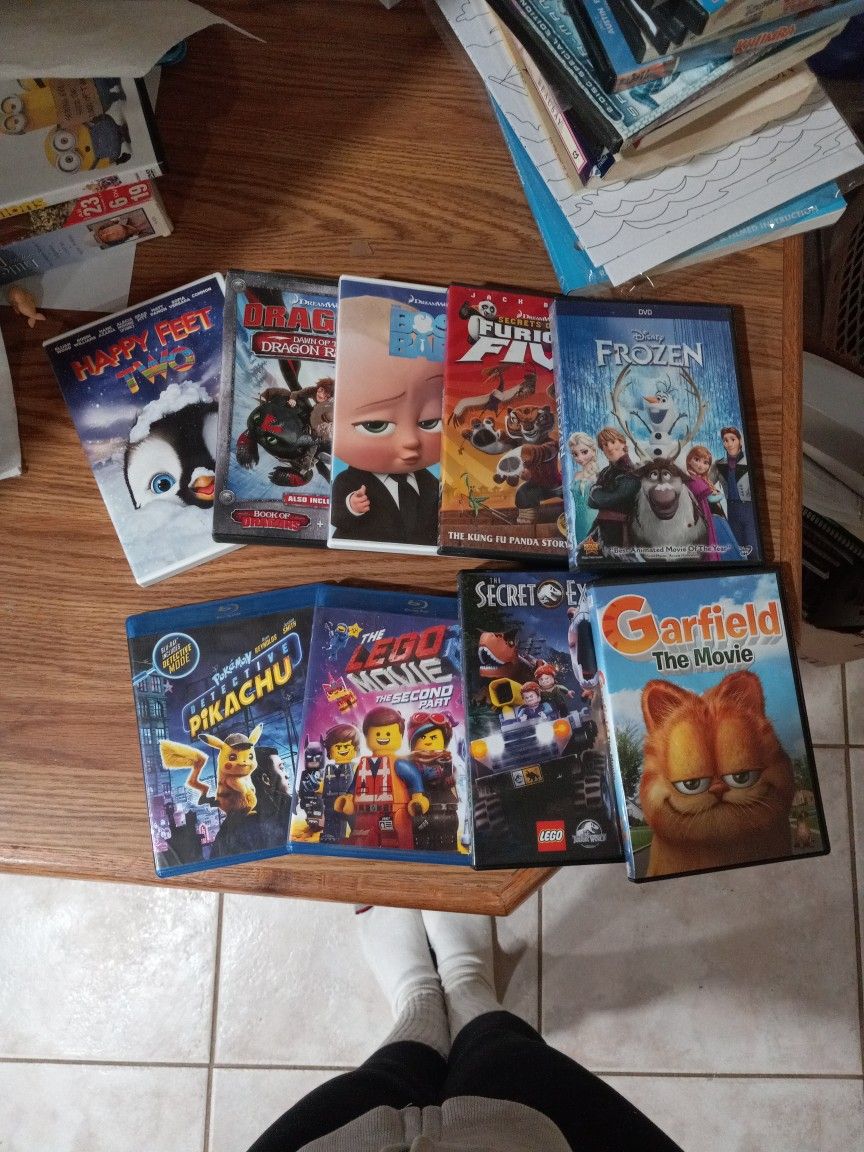 Children's movies $2 each
