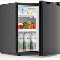 Compact Refrigerator, 1.6 Cu Ft with Freezer, Mini Refrigerator