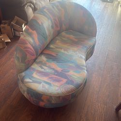 Kidney Shaped Loveseat Paco Jam. 1996 