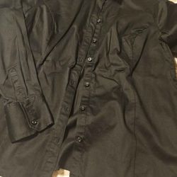 Black Button Down Shirt