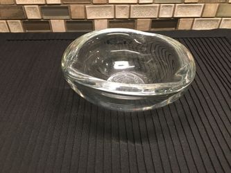 Orrefors crystal Ashtray
