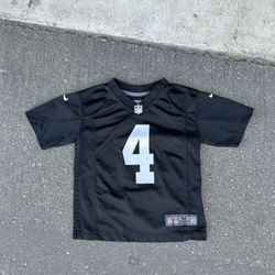 Nike Oakland Raiders Jersey #4 Carr Youth Size M