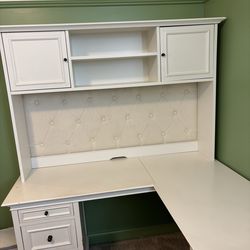 Pottery Barn desk and chair