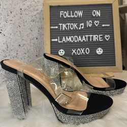 Rhinestone Heels 