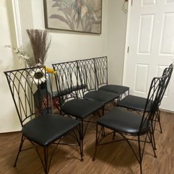 6 DINNING CHAIRS ALL FOR $160