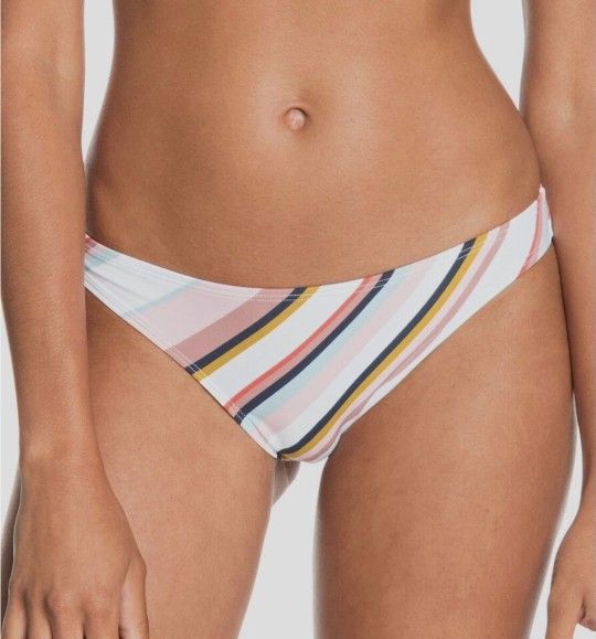 Roxy Printed Beach Classics Mini Bikini Bottom Women's Size Small NWT