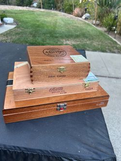 Wooden Cigar Boxes