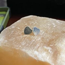 Sterling Silver Heart Earrings