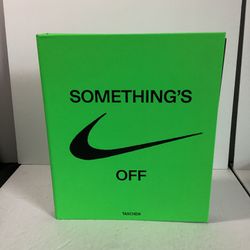  Nike  “Something’s Off”  Virgil Abloh/Icons Table Top Book