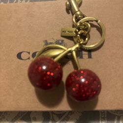 Coach Cherry Charm 