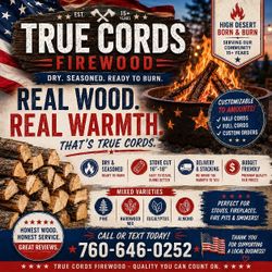 🔥 DRY, SEASONED FIREWOOD — DELIVERY AVAILABLE 🔥