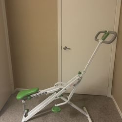 Sunny Health & Fitness Row-N-Ride Squat Assist Trainer like new