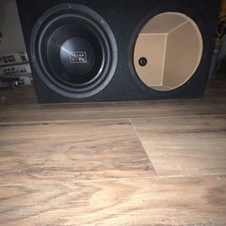 12” subwoofer & Box