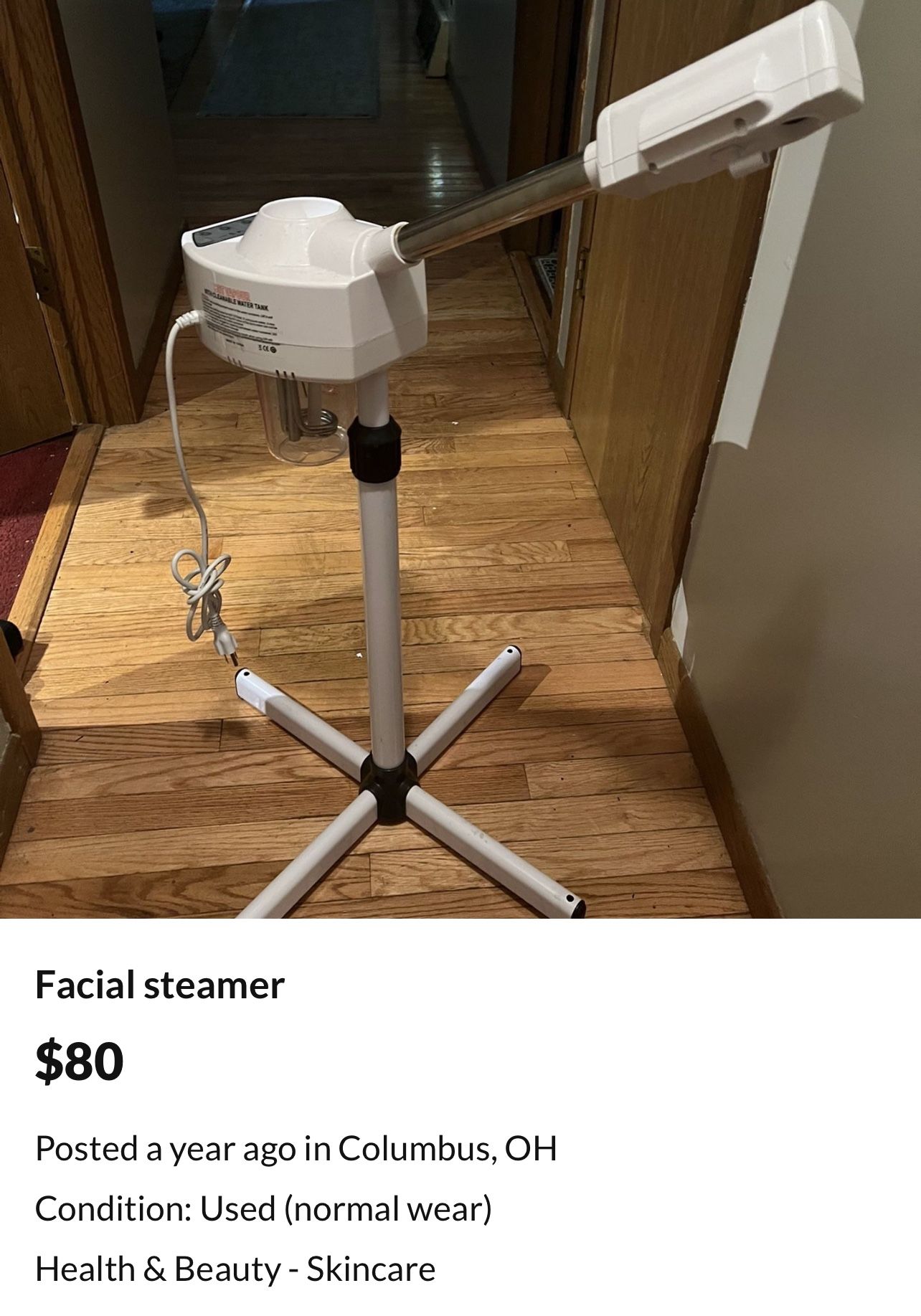 Facial Steamer 