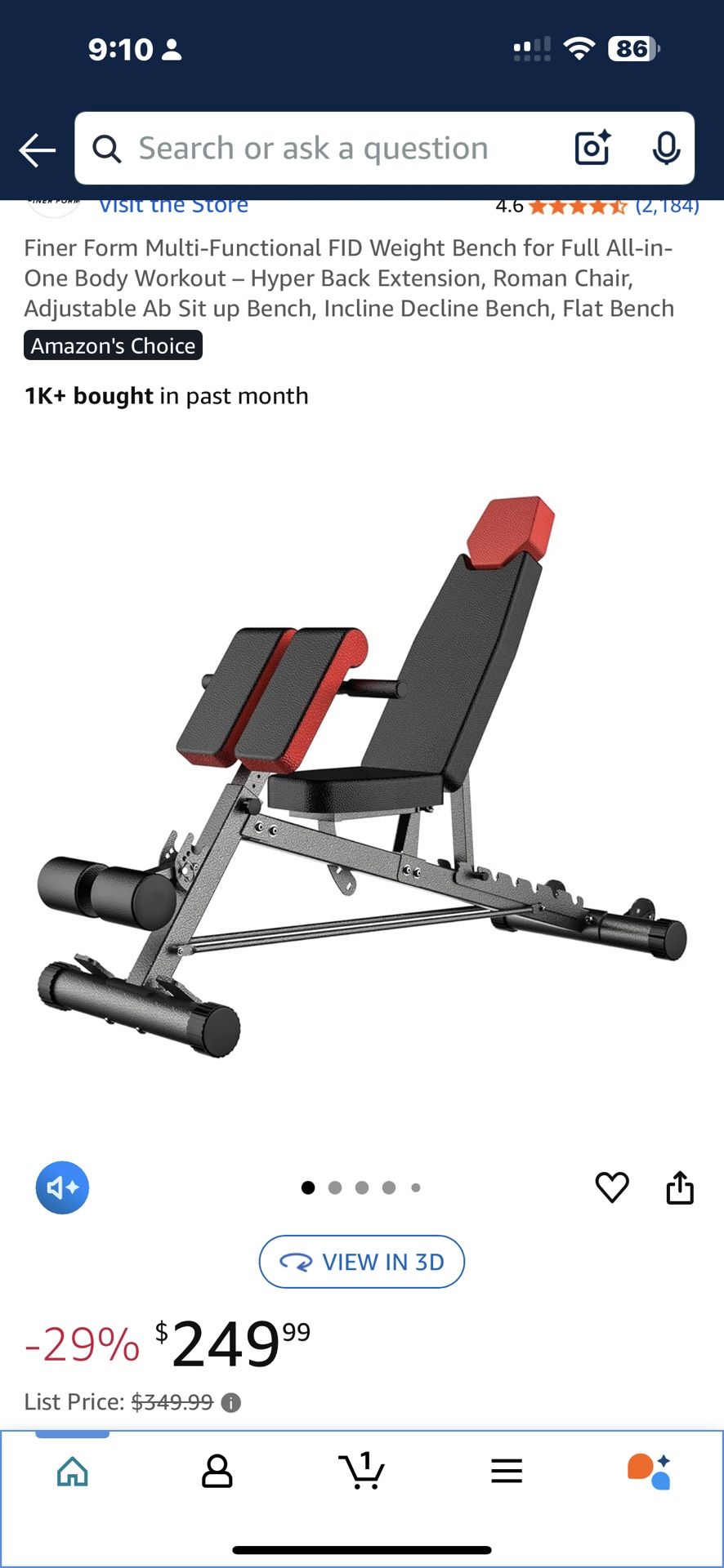 New Weight Bench