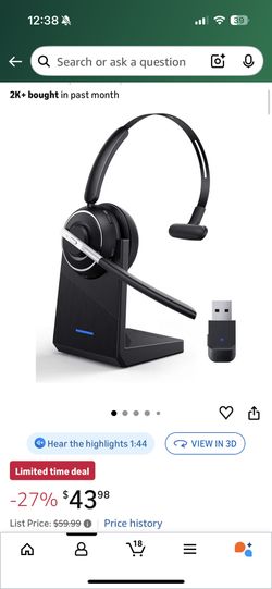 Wireleed Headsets Brand New