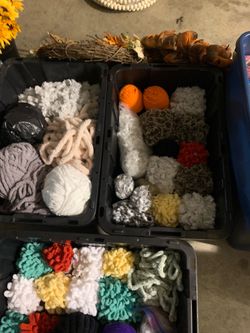 Tons of craft supplies
