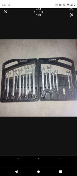 Vintage Stanley 16 piece  Combination Wrench Set