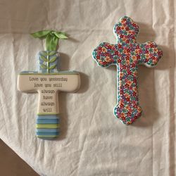 Cross $6.00 Flowers One Sold