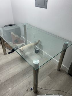 Glass table for sale