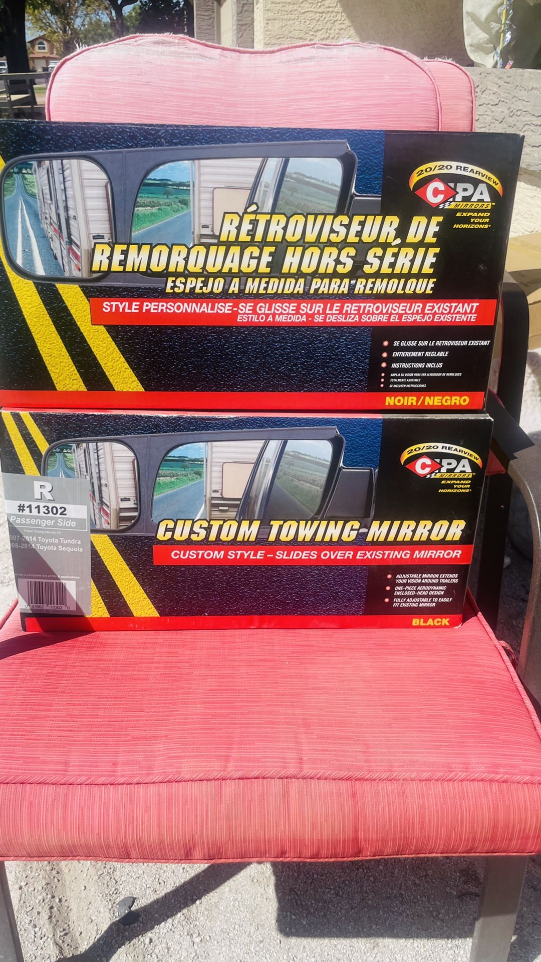 CIPA Custom Towing Mirrors $30 Each