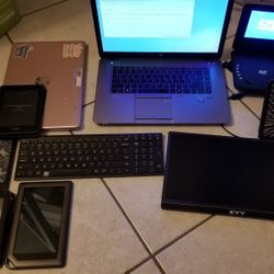 Computers,  Kendles, Color Nook, Monitor And More
