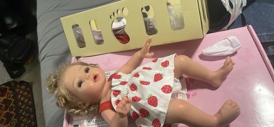 Reborn Beby Doll 12” Full Silicone