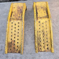  Solid Steel Auto Ramp Set of 2 