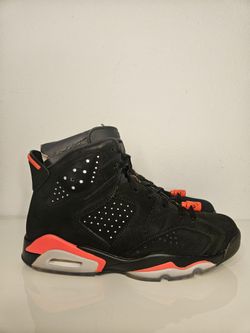 JORDAN 6 RETRO BLACK INFRARED (2019) Size 8.5 Used With Box