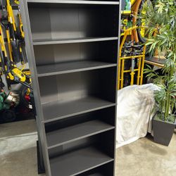 Tall Bookcase W/ Adjustable Shelves. 