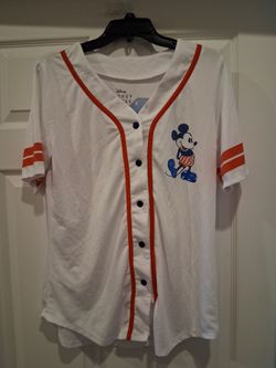 Disney Mickey Mouse jersey white size XL