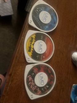 PSP UMD Movie Lot – Resident Evil & Dawn of the Dead