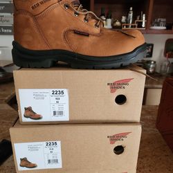 Red Wings Boots Steel Toe