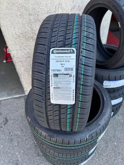 235/40R19 Continental TrueContact Tour 54 96V Brand New 4 Tires Free Mount Balance installed 235/40