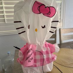 Hello kitty valentine day inflatable