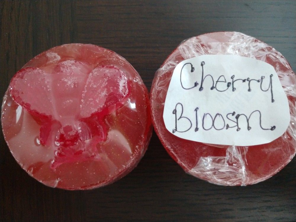 Cherry blossom scent hand or body soap...