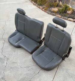 2003-2009 dodge ram truck rear Laramie trim back seats
