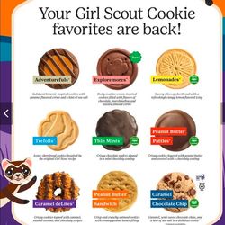 Girl Scout Cookies free local delivery in south Fontana