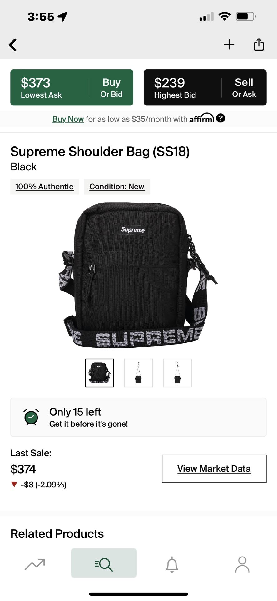 supreme bag